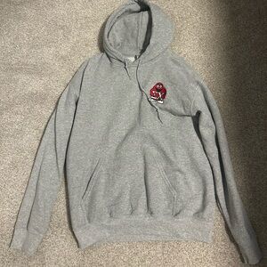 WKU sigma chi hoodie. grey color